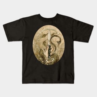 The 3 Snake Leaves Kids T-Shirt